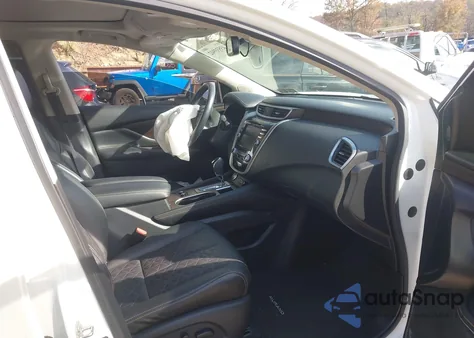 2021 Nissan Murano Platinum Intelligent Awd из США, поврежденный, VIN 5N1AZ2DS6MC133248